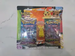 Pokemon TCG : Back to School Pikachu Eraser 2 Booster Blister - Image 1