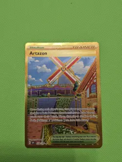 Artazon Obsidian Flames Trainer Pokemon Card 229/197 Secret Rare - Image 1