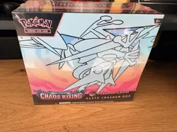 Pokemon TCG Chaos Rising Pokemon Center ETB No Rips Mint Condition - Image 1