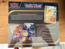 Pokemon TCG Chaos Rising Pokemon Center ETB No Rips Mint Condition - Image 2