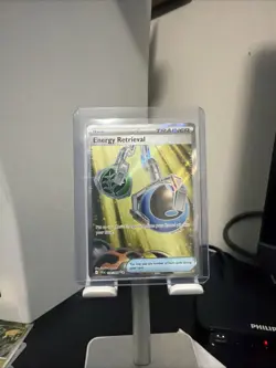 Pokemon TCG Energy Retrieval Full Art Chaos Rising 108/086 NM - Image 1