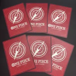 One Piece Card Game OP-10 - Base Leader Set - 6 Card Lot - Image 2