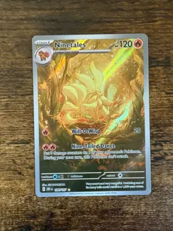 Pokemon TCG Ninetales 199/197 Illustration Rare - Obsidian Flames NM/M - Image 2