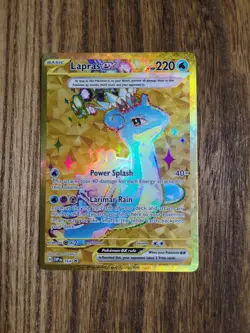 Lapras ex 164 Full Art Scarlet & Violet Promo Pokemon Card - Image 1