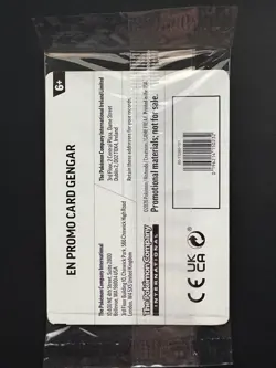 Gengar SEALED EB Games Exclusive 050/088 Pokemon Cosmos Holo Promo Stamped - Image 2