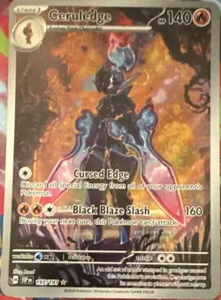 The Pokemon Company Ceruledge 197/191 Sv08 Illustration Rare Holo - Image 1