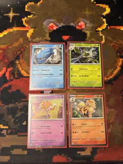 Pokemon Black Star Promos: SVP 009, 010, 011, 012, NM Cosmos Holo - Image 1