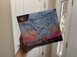 Pokemon TCG Chaos Rising Elite Pokemon Center Exclusive ETB - Sealed - Image 1