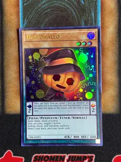 Yugioh Hallohallo CIBR-ENSP1 Ultra Rare Limited Edition LP - Image 1