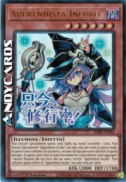 APPRENDISTA INCUBO (Nightmare Apprentice) • Ultra R • RA05 IT135 • 1Ed • Yugioh! - Image 1