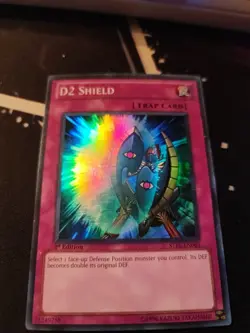 Yu-Gi-Oh D2 Shield STBL-EN063 Super Rare 1st Edition LP - Image 1