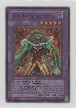 Dark Balter the Terrible Unlimited YuGiOh Legacy of ness #LOD-002 2003 - Image 1