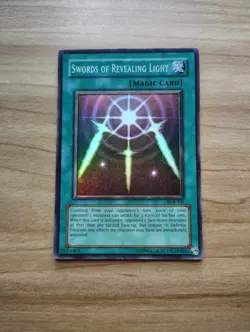 Yu-Gi-Oh - Swords Of Revealing Light - Super Rare / Holo - LOB-101 - Image 1