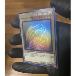 Konami Yu-Gi-Oh! Blue-Eyes White Dragon GFP2-EN175 1st Ed Ghost Rare Holo - Image 1