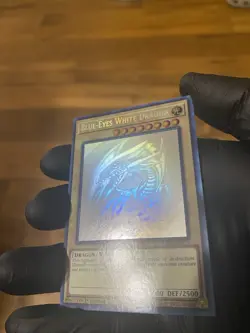 Konami Yu-Gi-Oh! Blue-Eyes White Dragon GFP2-EN175 1st Ed Ghost Rare Holo - Image 4