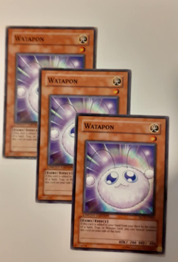 Yu-Gi-Oh! 3 x Watapon (PLAYSET) Limited Ed LP/P MOV-EN003 - Image 1