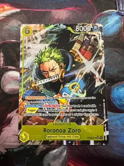 Bandai Roronoa Zoro ST29-014 Super Rare Full Art - Egghead 8000 One Piece - Image 1