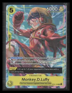 #OP07-109 Monkey.D.Luffy (Illustration Box Vol.3) One Piece Promotion Cards 🔥 - Image 1
