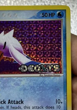 Pokemon Card - Wingull Deoxys 81/107 Reverse Holo Stamped LP - Image 4