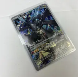 Pokemon N's Zekrom Full Art Promo Card MEP 037 HP130 Shred Rampaging Thunder - Image 3