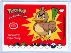 💥 Farfetch'd - 1996 Nintendo Vending Non Holo Who's That Pokemon Rare Card - Image 1