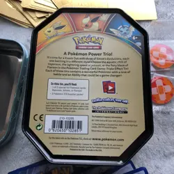Pokemon Lot Tins, Cards, Foil Gold Cards Pokemon - Image 4
