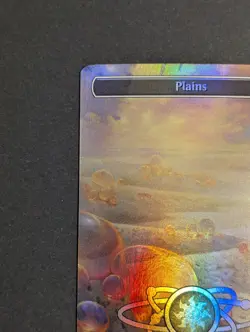 MTG Card - 1x Plains (235) - Unfinity - NM - Full Art Foil - Magic The Gathering - Image 3