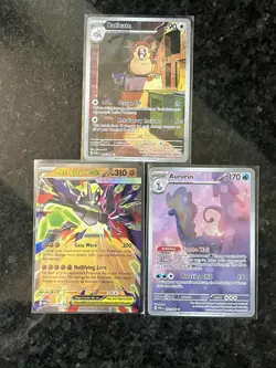 Pokemon Card Lot- 3 Perfect Order Aurorus Raticate Mega Zygarde 📈 NM - Image 1