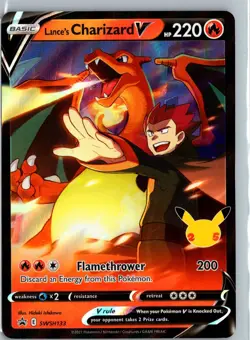 Lance's Charizard V Holo Promo SWSH: Sword & Shield Promo Cards SWSH133 NM - Image 1