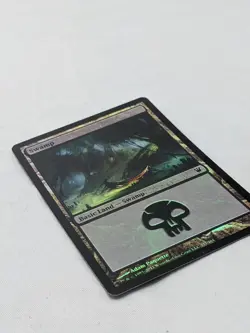 Foil Magic The Gathering Swamp 257 Innistrad Trading Card - Image 3