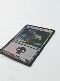 Foil Magic The Gathering Swamp 257 Innistrad Trading Card - Image 4