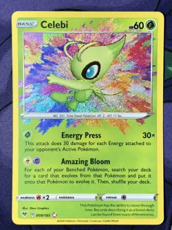 Celebi 009/185 - Vivid Voltage - Amazing Rare Pokemon Card - NM MINT - Image 1