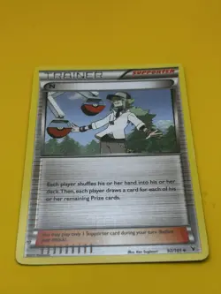POKEMON TRAINER CARDS ( 5 ) Holon Mentor, Rare Candy, Mr. Fuji, Amulet Coin & N - Image 2