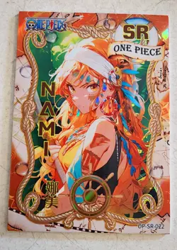 Nami ENGLISH SR ONE PIECE Card The Master Of The NEW WORLD OP-SR-022 Rare!!! - Image 1