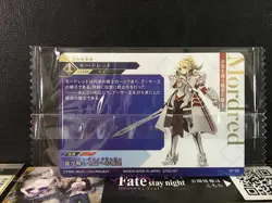 Mordred Saber Fate Grand Order Twin Wafer Card 2025 FGO ST 02 - Image 2