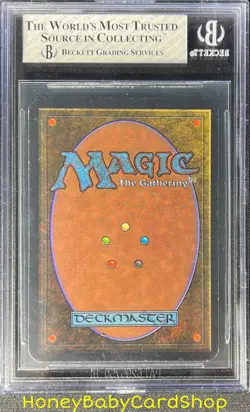 MTG Limited Edition Alpha 1993 Black Knight BGS 8.0Q+ NM/MT Old School 93/94 - Image 2