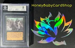 MTG Limited Edition Alpha 1993 Black Knight BGS 8.0Q+ NM/MT Old School 93/94 - Image 4