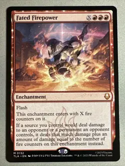 MTG / Fated Firepower / TLA / #132 / Regular / Mythic / NM - Image 1