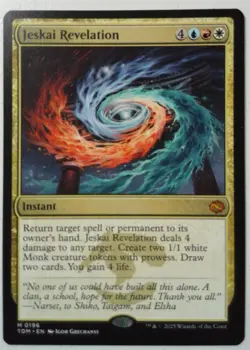 Jeskai Revelation *Mythic Rare* Magic MtG x1 Tarkir Dragonstorm - Image 1