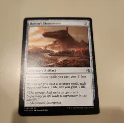 1x MTG Bontu's Monument - Amonkhet (AKH) #225 - Magic the Gathering NM - Image 1