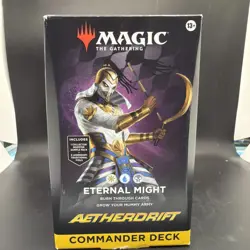 MTG Aetherdrift – Eternal Might Commander Deck | Precon | Magic | DRC | Zombies - Image 1