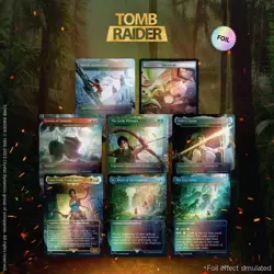 FOIL EDITION Secret Lair x Tomb Raider SEALED | Lara Croft - Image 1