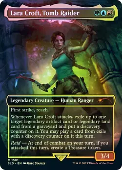 FOIL EDITION Secret Lair x Tomb Raider SEALED | Lara Croft - Image 2