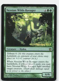 Nessian Wilds Ravager *Foil* PRE 129 NM-LP - Image 1