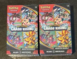 Sealed Pokemon Chaos Rising Booster Bundle Lot Of 2 - Image 1