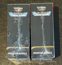 Sealed Pokemon Chaos Rising Booster Bundle Lot Of 2 - Image 4