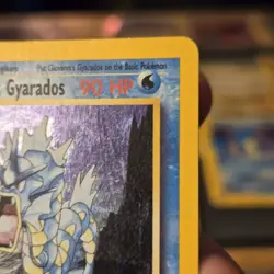 Pokemon TCG Giovanni's Gyarados Gym Challenge Holo 5/132 WOTC Vintage LP MP - Image 3