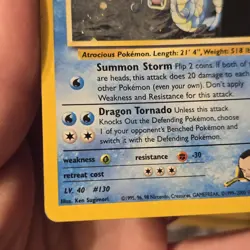 Pokemon TCG Giovanni's Gyarados Gym Challenge Holo 5/132 WOTC Vintage LP MP - Image 5