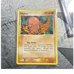 Pokemon TCG Diglett Holo 61/112 FireRed & LeafGreen English - Image 2