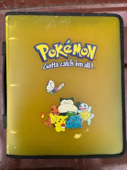 Vintage Pokemon WOTC Era Yellow Binder - Rare -Official - Image 2